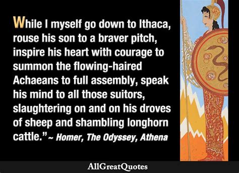 Athena Quotes from The Odyssey - 100 Quotes, Analysis