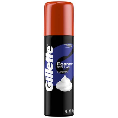 Gillette Foamy Shaving Cream, Regular | Walgreens