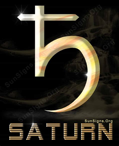 Saturn Symbol Meanings | Sun Signs