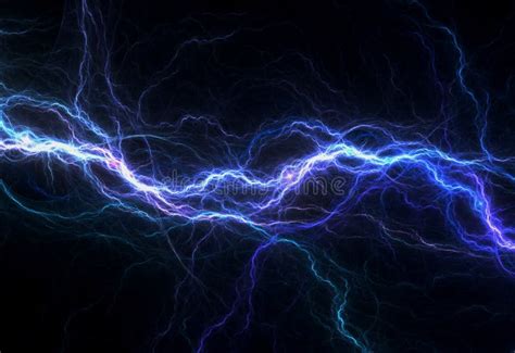 Blue Electricity Background