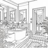 Bathroom Coloring Pages  Free & Printable sketch template