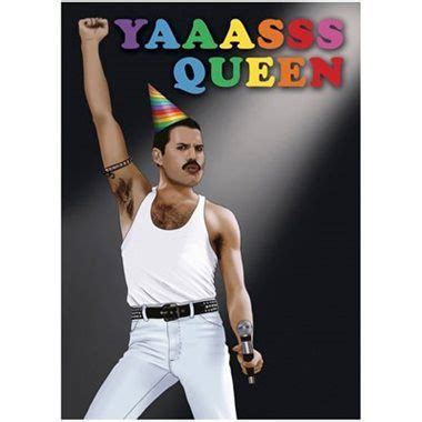 Birthday Card Freddie Mercury | Birthday cards, Freddie mercury, Cards