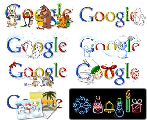 The Visual History of Google's Doodles - 1stWebDesigner