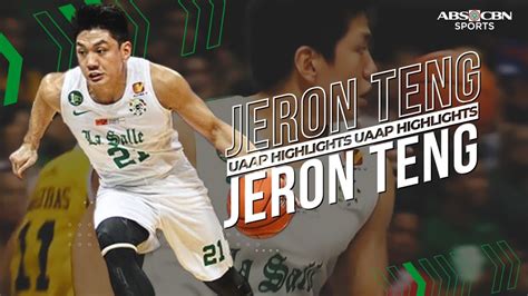 Jeron Teng UAAP Highlights | Flashback Friday - YouTube