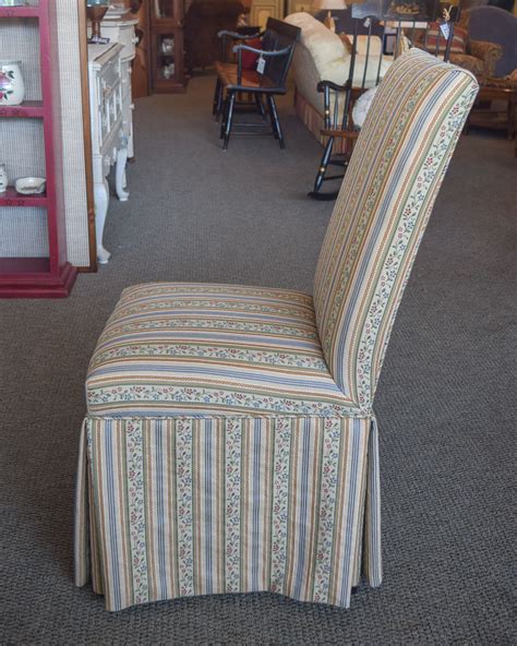 Upholstered Slipper Chair | New England Home Furniture Consignment