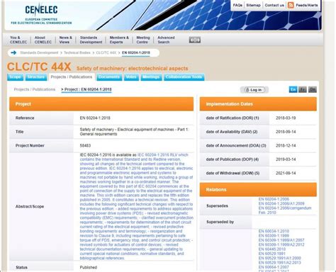 CE marking, harmonized EN standards, & EN 60204-1:2018 | F2 Tech Notes