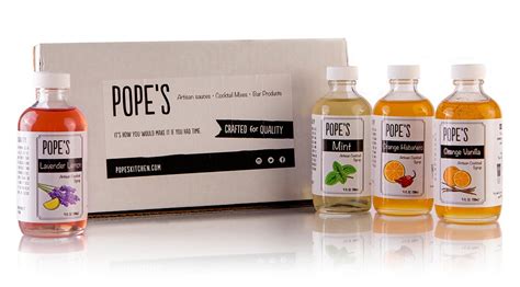 Cocktail Syrup Gift Pack – Pope's Kitchen