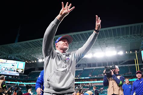 Sean McDermott Dances After the Buffalo Bills Clinch the AFC East