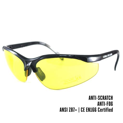 Anti-Fog and Anti-Scratch Shooting Glasses | Safety Protective Work ...