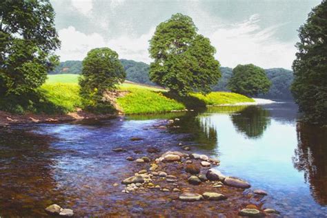 Landscape Oil Paintings By British Artist Michael James Smith