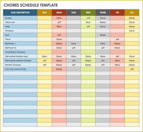 Time Management Excel Template Free Of Time Management Schedule Template | Heritagechristiancollege