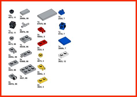 Lego Mini Transformers Bumblebee and Optimus Prime Instructions ...