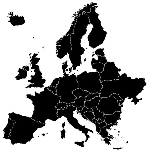 data - Seeking Free Shapefile of European Countries? - Geographic ...