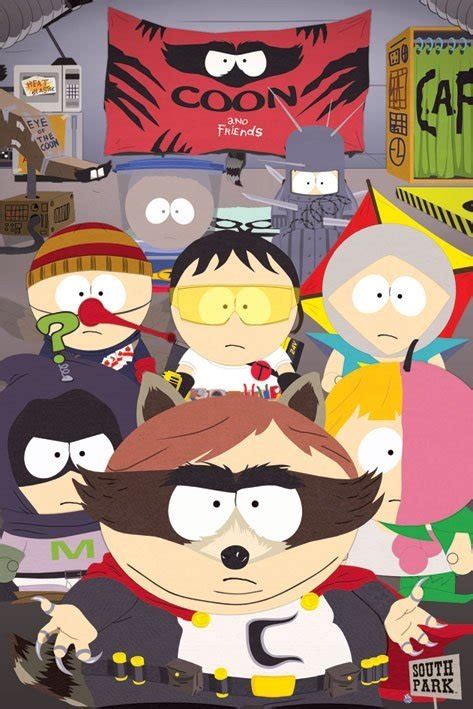 Poster SOUTH PARK - coon and friends | Wall Art | 3+1 FREE | Europosters