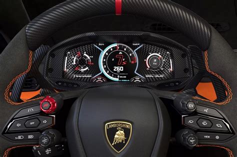 Here is the dashboard of the Lamborghini LB744 - Gadget Advisor