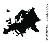 Map of Europe in Vector