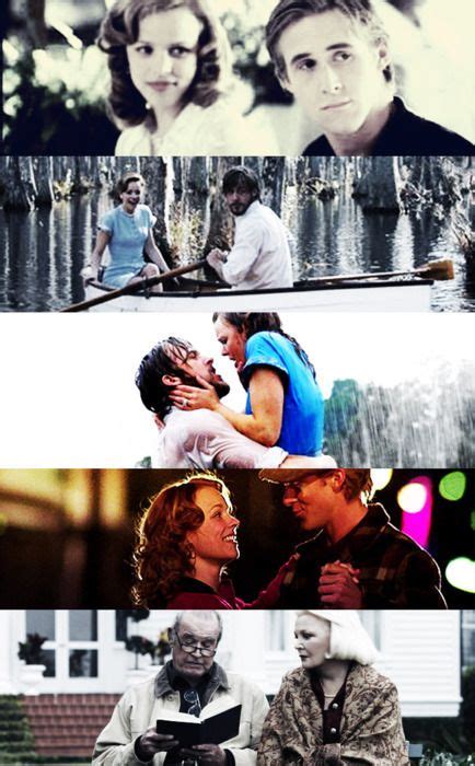 The Notebook scene gif Le pagine della nostra vita Rachel Mc Adams, Ryan Gosling Allie Hamilton ...