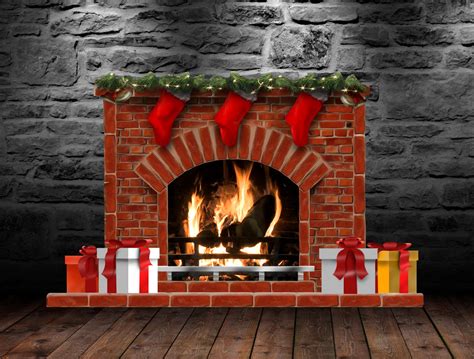 Christmas Fireplace (animated) for xwidget by Jimking on DeviantArt