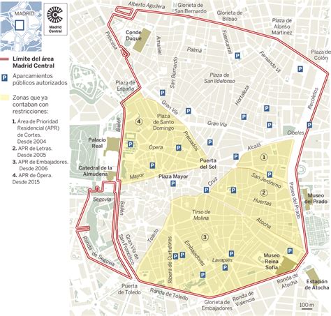 Plano: Este es el mapa de Madrid Central | Noticias de Madrid | EL PAÍS