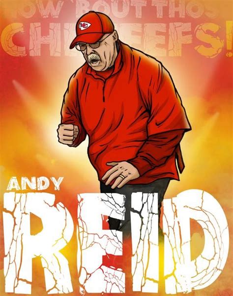 Andy Reid Poster | Etsy | Kansas city chiefs shirts, Kansas chiefs ...