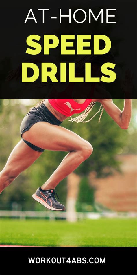 Speed Training Drills - Workout4Abs