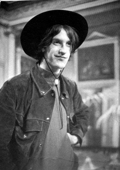 Dave Davies. The Kinks were so cool, and then he buys this hat. Mind you, they liked irony ...