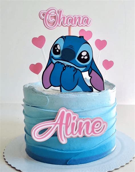 Lilo and Stitch Cake Design Images (Lilo and Stitch Birthday Cake Ideas) Disney Birthday Cakes ...