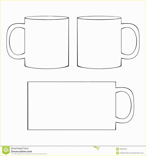 Free Mug Templates for Sublimation Of Mug Template for Printing to Pin ...