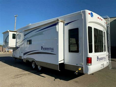 2008 HOLIDAY RAMBLER PRESIDENTIAL SUITE 36RLT LUXURY RV FIFTH WHEEL TRAILER - True RV True RV