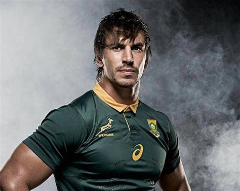 Eben Etzebeth ululates for his supporters | Bona Magazine