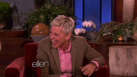 Or how contagious it is when she can't stop laughing. | Funny Ellen DeGeneres GIFs | POPSUGAR ...