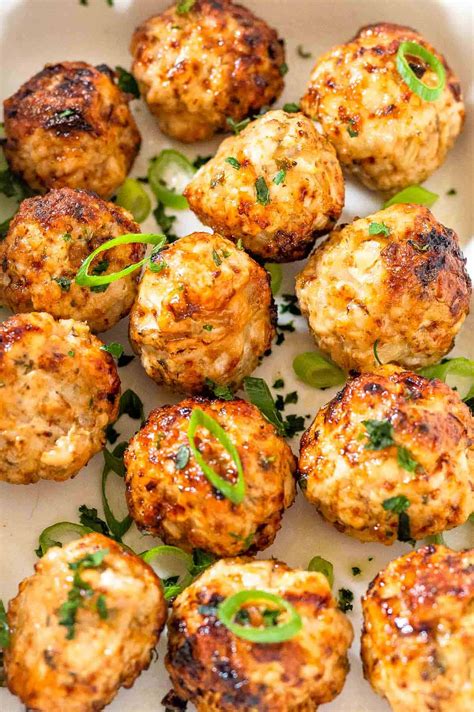 Air Fryer Turkey Meatballs | My Sugar Free Kitchen