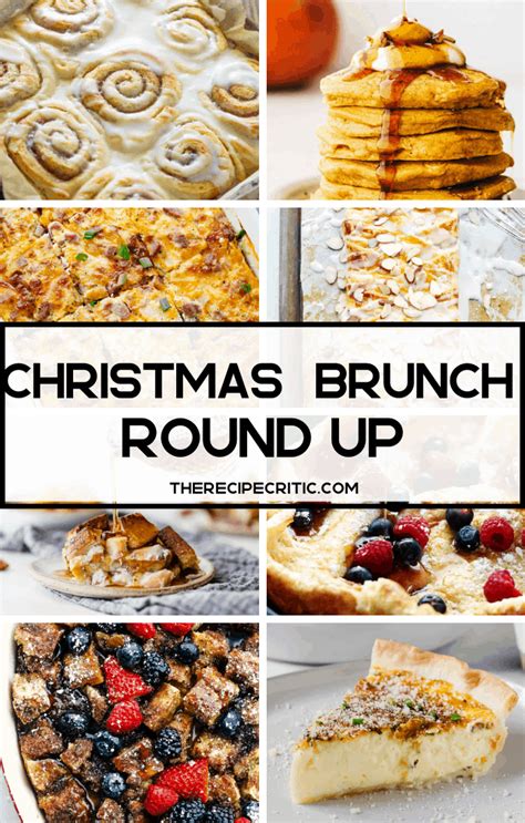 Christmas Brunch Recipe Roundup | The Recipe Critic