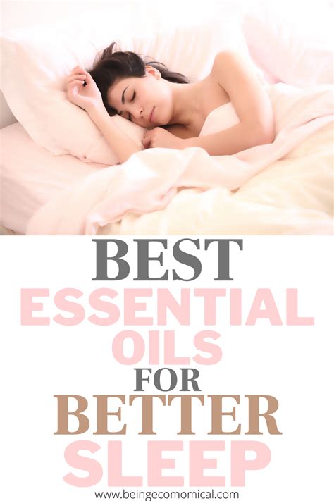 6 Best Essential Oils For Sleep - Ecomomical