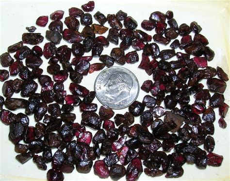 Natural Pyrope Garnet Loose Rough Lot 200 Cts - Etsy