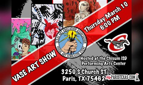 Chisum ISD to host art exhibition on Mar. 10 - MyParisTexas