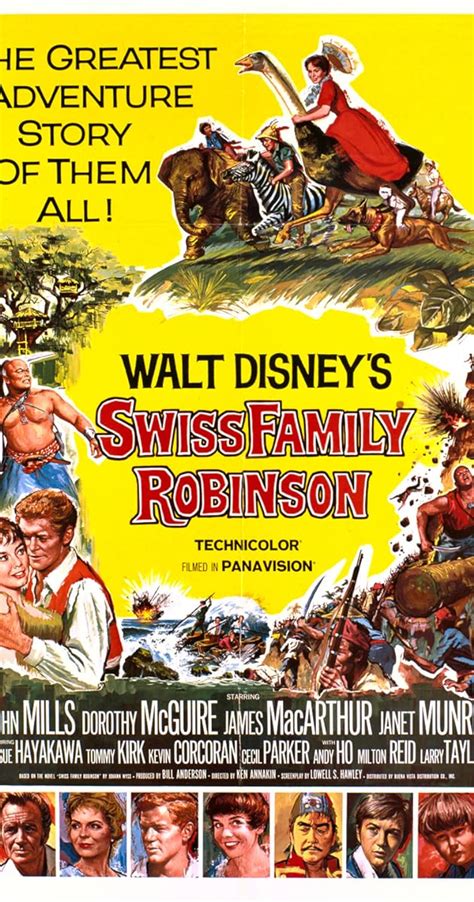 Swiss Family Robinson (1960) - Full Cast & Crew - IMDb