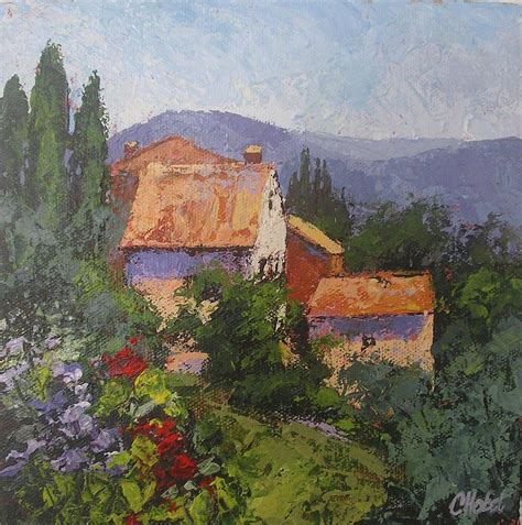 Italian Village Painting by Chris Hobel - Fine Art America