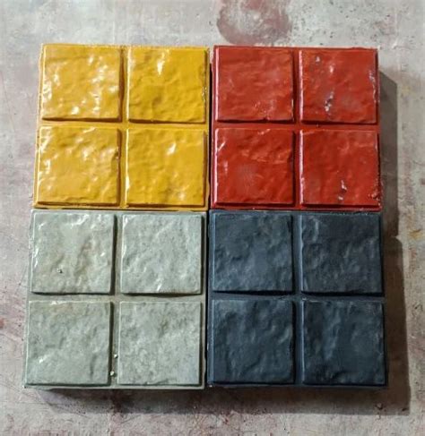 40MM Multicolour Square Concrete Paver Block at Rs 30/sq ft | स्क्वायर ...