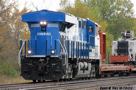 NS Conrail Heritage 8098 leads Long Hood Forward by EternalFlame1891 on ...