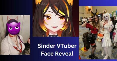 Sinder VTuber Face Reveal Rising Star With 70k Subscribers And A Unique ...