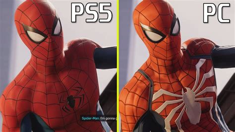Look for the differences? Marvel’s Spider-Man Remaster Graphics Compared on PC and PS5 | Social ...