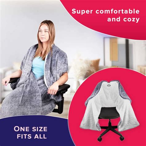 SnuggleBack - The Original Office Chair Blanket - TENS Pros