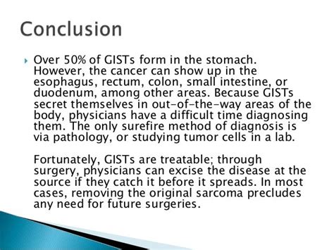 GIST - What Patients with the Rare Cancer Need to Know