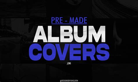 Pre-Made Album Covers on Behance