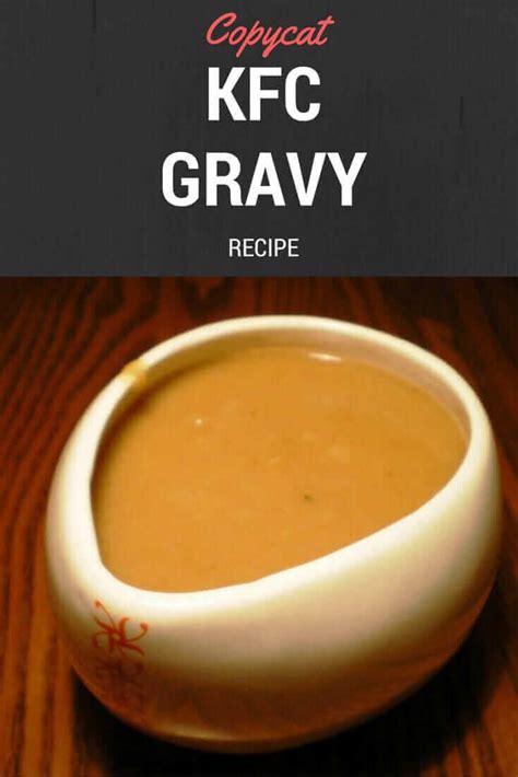 KFC Style Gravy