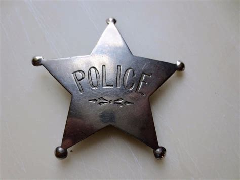 Antique Police Badge | #1895887507