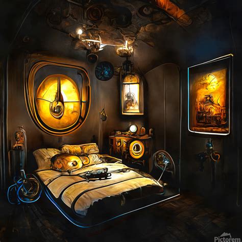 Steampunk Bedroom 01 - Matthias Hauser