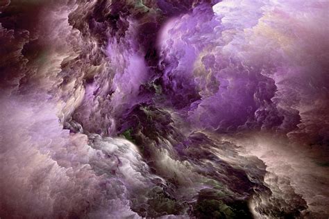 Purple White Clouds, HD Artist, 4k Wallpapers, Images, Backgrounds, Photos and Pictures