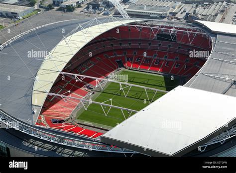 aerial view of Wembley Stadium, London, UK Stock Photo - Alamy